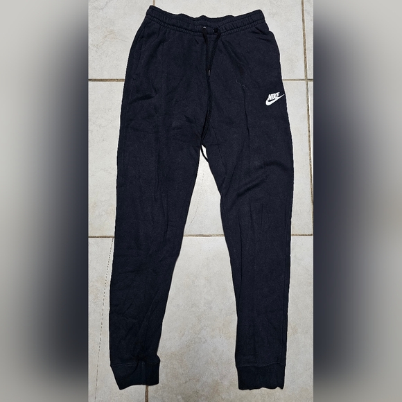 Black Nike crop jogger athletic pants leggings xs - Picture 1 of 4